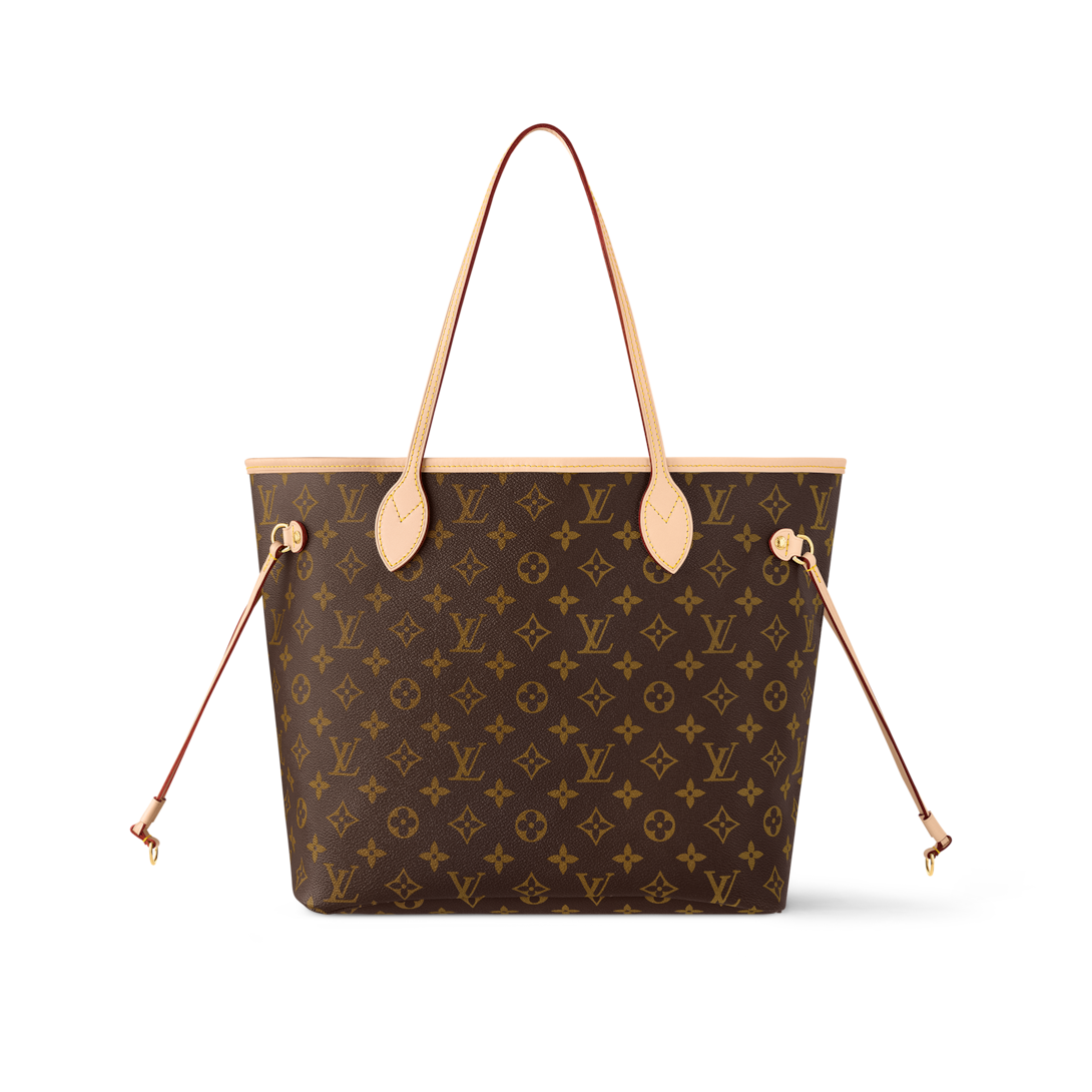 Neverfull MM Monogram Mid Size Cherry Red Tote | LOUIS VUITTON ®